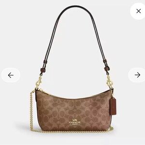 Coach Caitlin Shoulder Bag in Signature Canvas